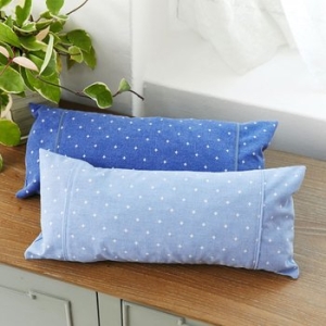 엔스기빙 천연허브 낮잠 큐브칩 편백나무베개 44x19cm