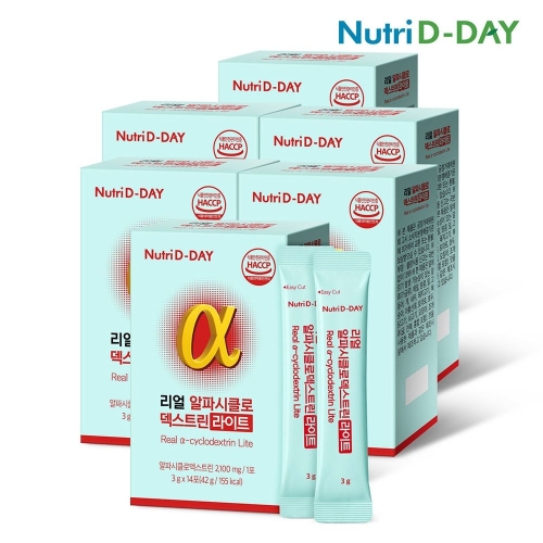 뉴트리디데이 리얼 알파시클로 덱스트린 라이트 3g 14포