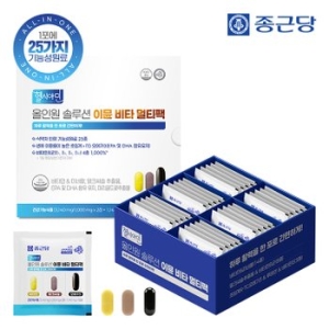 종근당 헬시아민 올인원 솔루션 이뮨 비타 멀티팩 30포