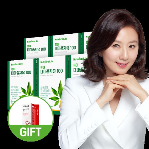 뉴트리원 퓨어 대마종자유 100 30캡슐
