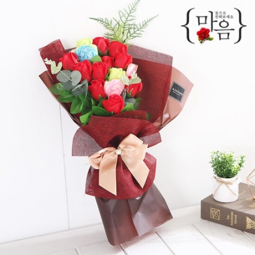 브랭땅코리아  장미캔디부케