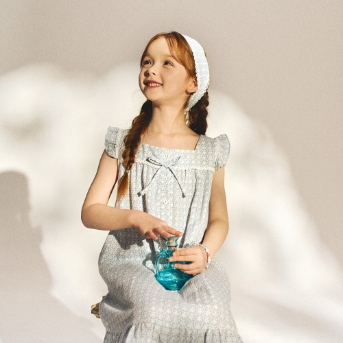 오르시떼 여아동 F023 크리스틴 슬리브리스 원피스 OR25MGMBF023