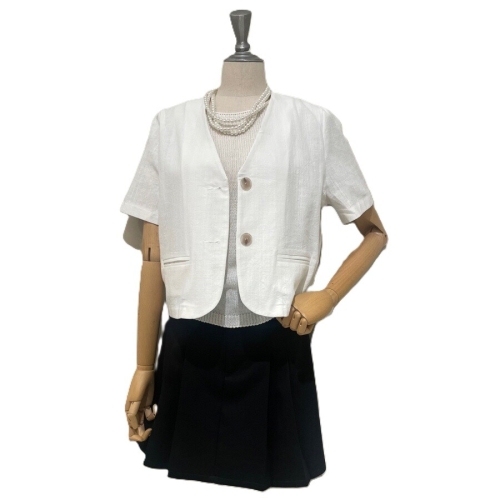 난닝구 투엔코 노카라 반팔자켓 1224B2JK003