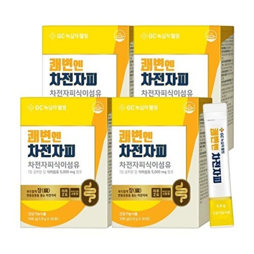 GC녹십자 쾌변엔 차전자피 30포