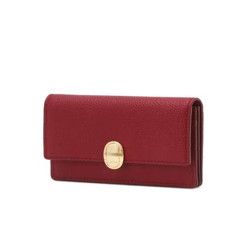 질스튜어트 뉴욕 액세서리 JAWA5F132R2 TATE 레드 가죽 오발 장식 아코디