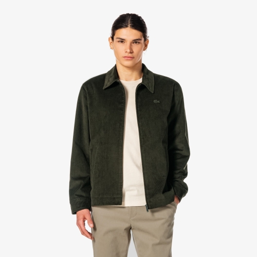 라코스테 남성 코듀로이 드리즐러 자켓_BH346E-55N