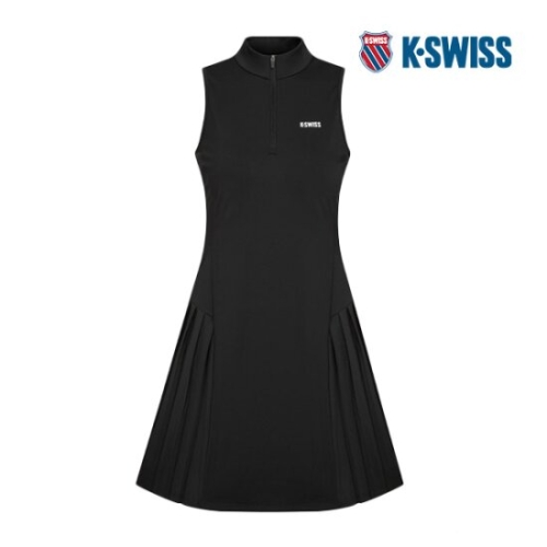 케이스위스  여성 폴로 슬리브리스 원피스 1KSOPMU502_BK