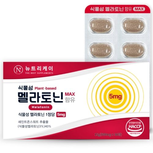 뉴트리케이 고함량 식물성 멜라토닌 MAX 30정