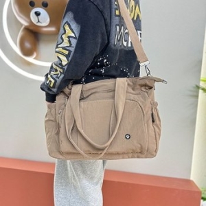 나일론 출근 가방 데일리 텀블러 숄더 크로스백 beige WFJ8VCA