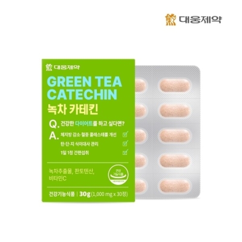 대웅제약 녹차 카테킨 1000mg 30정