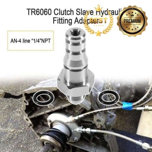 GM  포다벨레 6AN 남성 플레어에서 1/4 NPSM 변속기 쿨러 어댑터 피팅 알루미늄 블랙 TH350 TH400 4L60E 7..