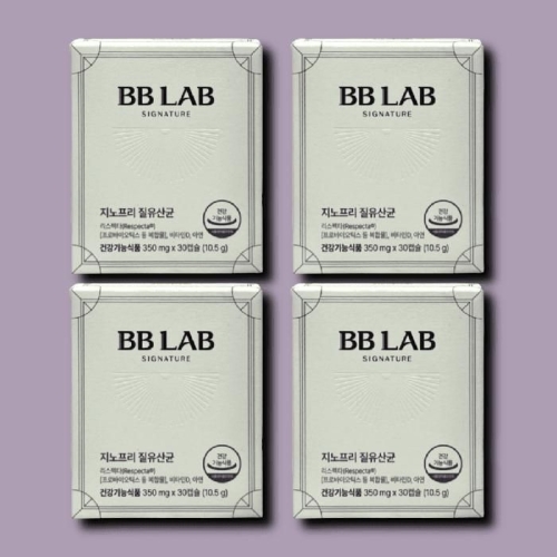 비비랩 지노프리 질유산균 350mg 30캡슐