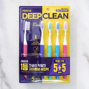 LG생활건강 페리오 딥클린 초극세모 칫솔
