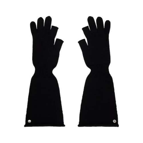 릭오웬스 장갑 블랙 콘코르디안 스핑크스 장갑 252232M135000