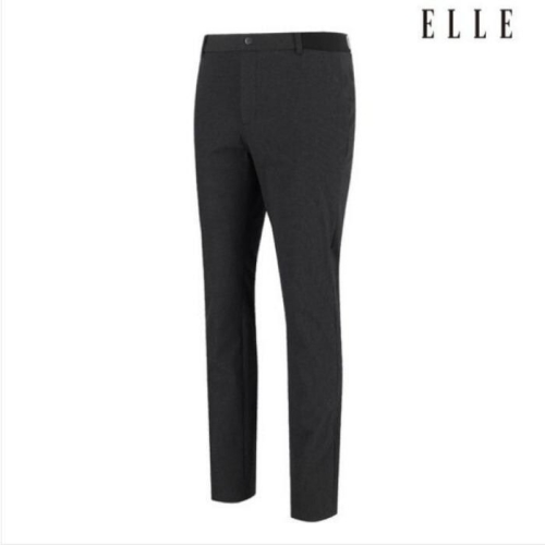 엘르 엘르골프 세이브존01남성멜란지잔패턴일자핏바지6L31602630