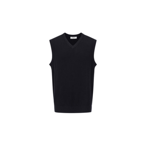 에디션앤드지 남성 V넥 베스트 스웨터_NEG1ES1902