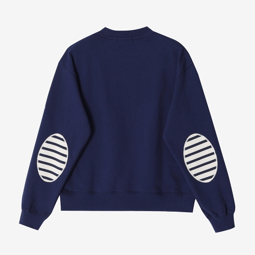 세인트제임스 여성 봉봉 엘보 패치 티셔츠 ASJU253KR74-001