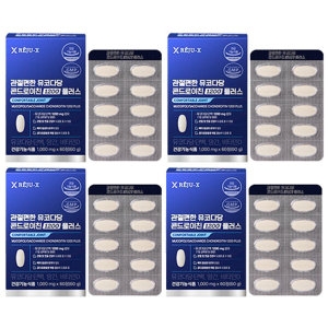 리쥬엑스 관절편한 뮤코다당 콘드로이친 1200 플러스 60정