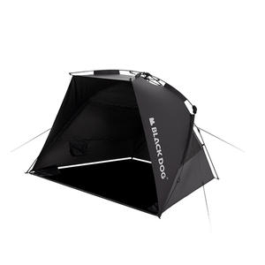 블랙독  Blackdog 헥사 타프 차양 그늘막 방수 초경량 블랙코팅 선쉐이드 그늘막텐트 지퍼 연결형 비치텐트 원터치 그늘막텐트 C..