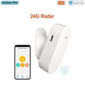 스마트  Tuya 라이프 Zigbee WiFi 인간 존재 센서 24Ghz MmWave 레이더 모션 휘도 거리 감지 지원 Zigbee..