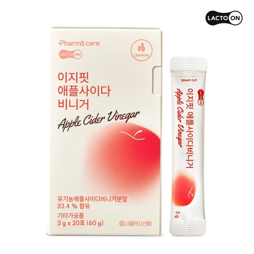 서울약사신협 락토온 이지핏 애플사이다비니거 3g 20포