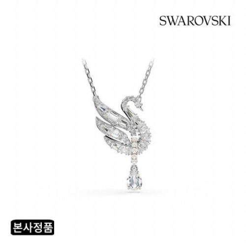 스와로브스키  Swan Vienna 로듐 목걸이 5723387