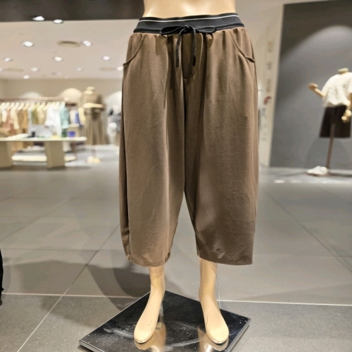 보니스팍스 저지 배기 9부 팬츠 B1G35JSL050