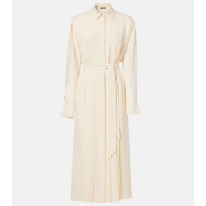 로로피아나 Lorely 플리츠 조젯 드레스 P00956777