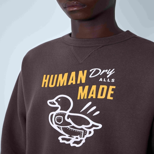 휴먼메이드 로고 모티프 맨투맨 HM29CS014 B0111754377