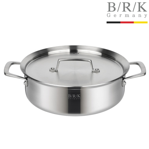 BRK  IH 스마트센서 통5중 스텐 전골냄비