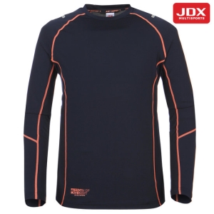 JDX골프 JDX 남성 컴프레션 라운드 티셔츠 (X3NSTLM01DN)