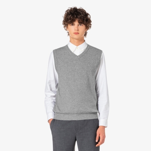 라코스테 스포츠 남성 골프 베이직 스웨터 베스트 AH714E-55N-CCA