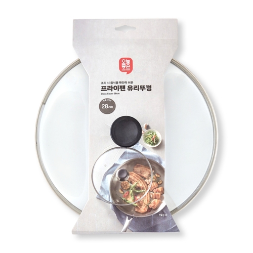 롯데마트 오늘좋은 프라이팬 유리뚜껑