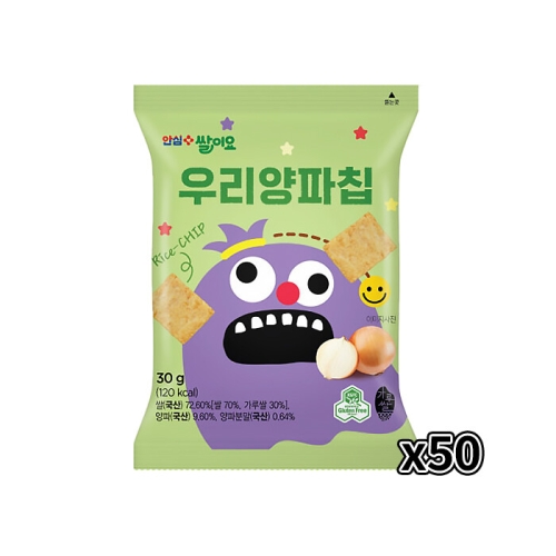 청원생명농협 쌀이요 우리양파칩 30g