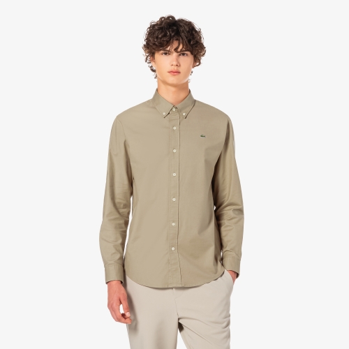 라코스테 남성 옥스포드 솔리드 셔츠_CH931E-55N