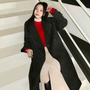 JJ지고트 여성 루즈핏 캐시미어 핸드메이드 코트 GPBA0CTR11