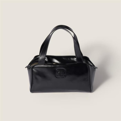 미우미우 가죽 탑 핸들 백 5BB182 2IEO F0002 / 여성 토트백