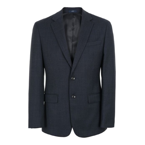 바쏘 슬림핏 울 블렌디드 인디고 데일리 자켓 BSX3JQ56A