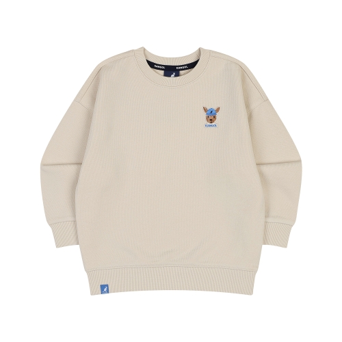 캉골키즈 강남2 뉴 심볼 패치 스셔츠 QD 0007 아이보리 AQDCRT00070IV