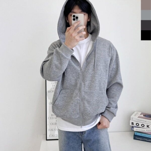 파파브로 모로엠 모로엠 남성 오버핏 투웨이 후드집업 DM-JUA-QGBBH770M