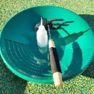 오너클랜 사금채취도구 3종 세트 사금장비 패닝접시 WFH6W9T