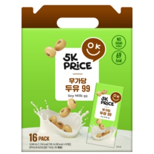 무가당 두유 99 190ml[16개] 이미지 137490653