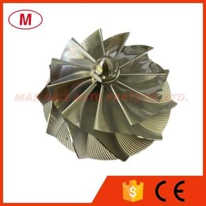 터보  빌렛 컴프레서 휠 알루미늄 2618 밀링 14201-00Z1D GTA45 80.00 106.5mm 11 + 0 블레이드