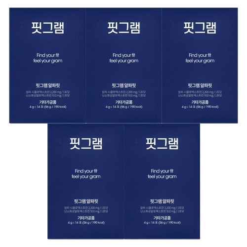 핏그램 알파핏 4g 14포