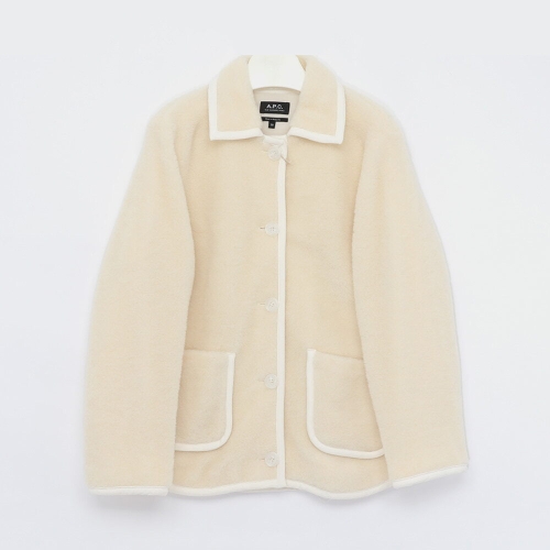 아페쎄 에스텔 더블 포켓 버튼 울 여성 자켓 WOARG F32035 AAD