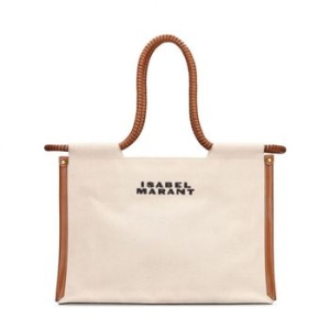 이자벨마랑 Toledo 캔버스 레더 토트 백 가방 10479614 여성