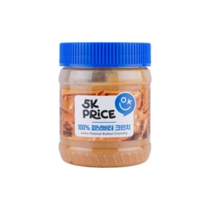 5K프라이스 100% 피넛버터 크런치 283g