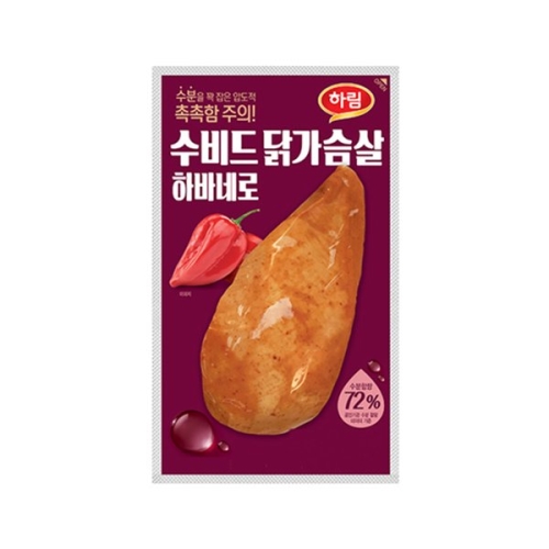 하림  수비드 닭가슴살 하바네로 100g