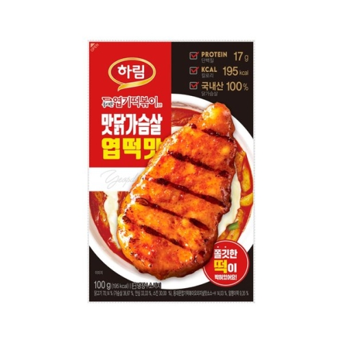 하림  맛닭가슴살 엽떡맛 100g