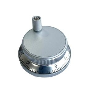 CNC  수동 펄스 발생기 핸드휠 로터리 인코더 전자 4 터미널 6 5V 60mm 100PPR